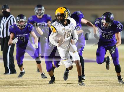 Thumbnail 1 in Marcos de Niza @ Northwest Christian (AIA 4A Play-In) photogallery.
