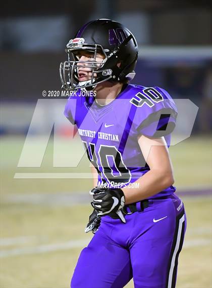 Thumbnail 3 in Marcos de Niza @ Northwest Christian (AIA 4A Play-In) photogallery.