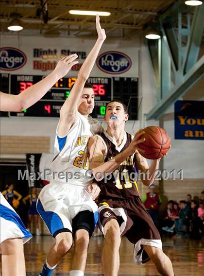 Thumbnail 1 in Roger Bacon vs. Newport Central Catholic photogallery.