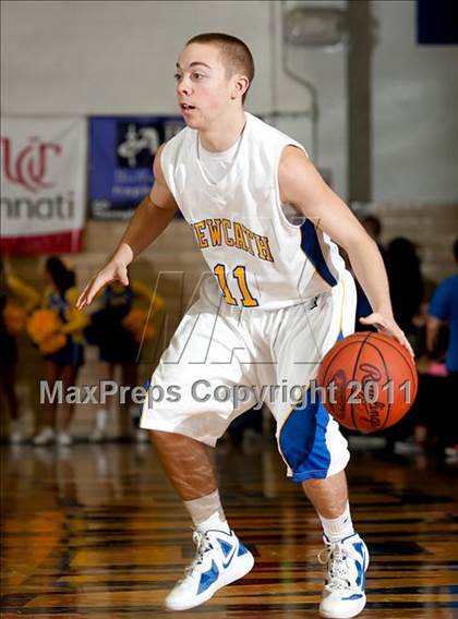 Thumbnail 1 in Roger Bacon vs. Newport Central Catholic photogallery.