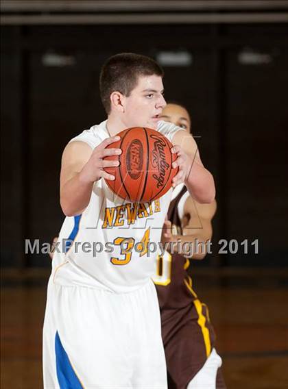 Thumbnail 2 in Roger Bacon vs. Newport Central Catholic photogallery.