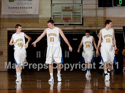 Thumbnail 3 in Roger Bacon vs. Newport Central Catholic photogallery.
