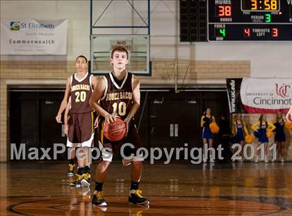 Thumbnail 1 in Roger Bacon vs. Newport Central Catholic photogallery.