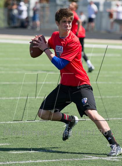 Thumbnail 1 in USA Football Regional Try-Outs (Colleyville, TX - Day 2) photogallery.