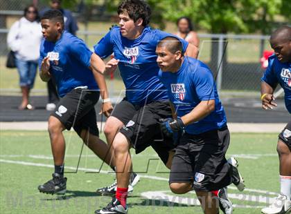 Thumbnail 1 in USA Football Regional Try-Outs (Colleyville, TX - Day 2) photogallery.