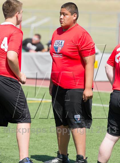 Thumbnail 2 in USA Football Regional Try-Outs (Colleyville, TX - Day 2) photogallery.