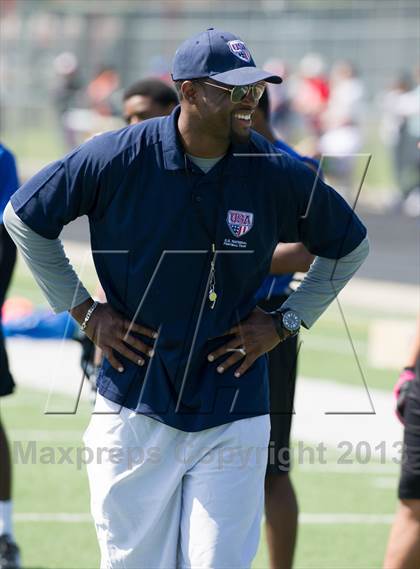 Thumbnail 1 in USA Football Regional Try-Outs (Colleyville, TX - Day 2) photogallery.