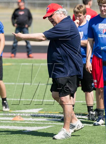Thumbnail 2 in USA Football Regional Try-Outs (Colleyville, TX - Day 2) photogallery.