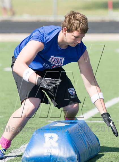 Thumbnail 1 in USA Football Regional Try-Outs (Colleyville, TX - Day 2) photogallery.