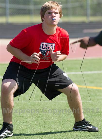 Thumbnail 2 in USA Football Regional Try-Outs (Colleyville, TX - Day 2) photogallery.