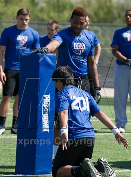 Thumbnail 1 in USA Football Regional Try-Outs (Colleyville, TX - Day 2) photogallery.