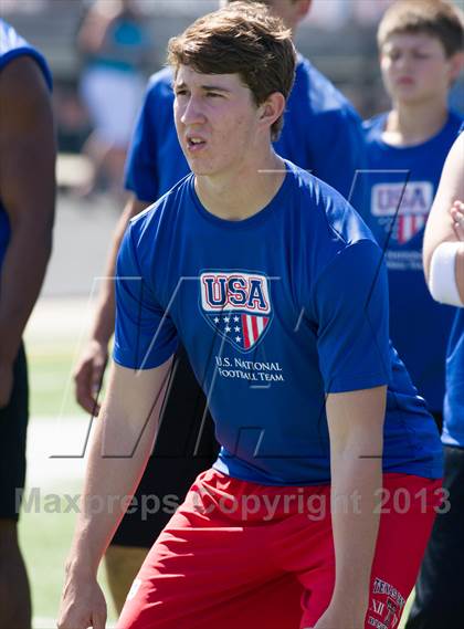 Thumbnail 3 in USA Football Regional Try-Outs (Colleyville, TX - Day 2) photogallery.
