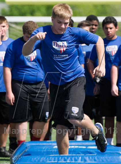 Thumbnail 1 in USA Football Regional Try-Outs (Colleyville, TX - Day 2) photogallery.