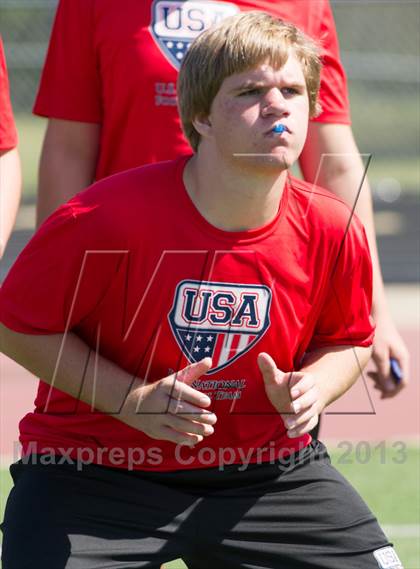 Thumbnail 1 in USA Football Regional Try-Outs (Colleyville, TX - Day 2) photogallery.