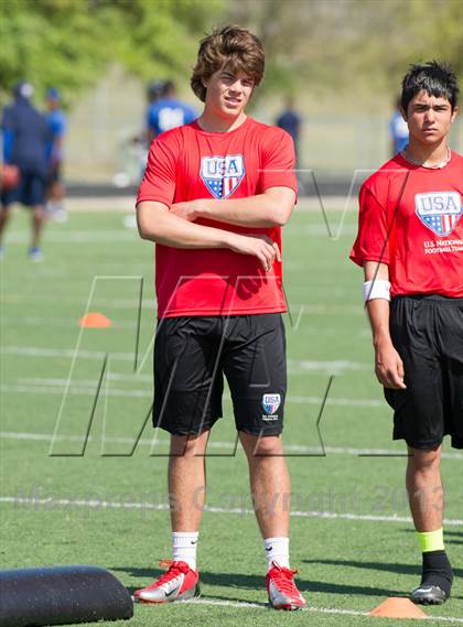 Thumbnail 2 in USA Football Regional Try-Outs (Colleyville, TX - Day 2) photogallery.