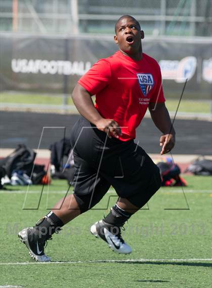 Thumbnail 3 in USA Football Regional Try-Outs (Colleyville, TX - Day 2) photogallery.