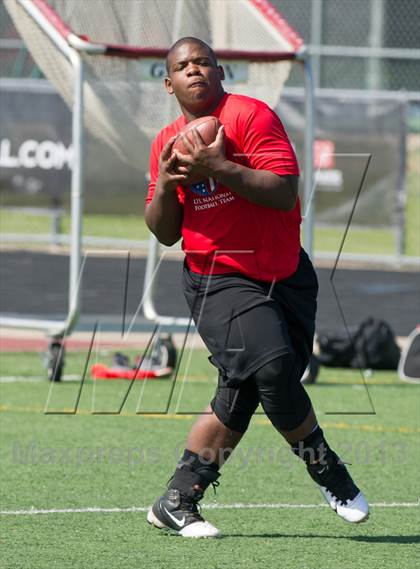 Thumbnail 2 in USA Football Regional Try-Outs (Colleyville, TX - Day 2) photogallery.