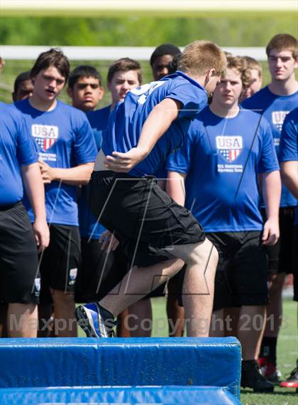 Thumbnail 3 in USA Football Regional Try-Outs (Colleyville, TX - Day 2) photogallery.