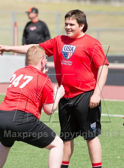 Thumbnail 3 in USA Football Regional Try-Outs (Colleyville, TX - Day 2) photogallery.
