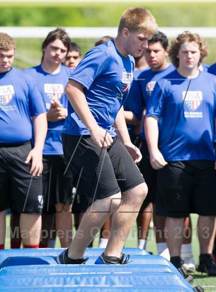Thumbnail 2 in USA Football Regional Try-Outs (Colleyville, TX - Day 2) photogallery.