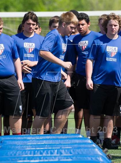 Thumbnail 1 in USA Football Regional Try-Outs (Colleyville, TX - Day 2) photogallery.