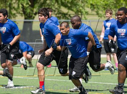 Thumbnail 3 in USA Football Regional Try-Outs (Colleyville, TX - Day 2) photogallery.