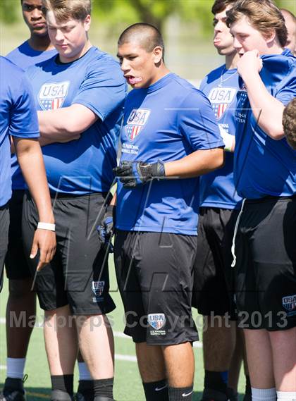 Thumbnail 2 in USA Football Regional Try-Outs (Colleyville, TX - Day 2) photogallery.