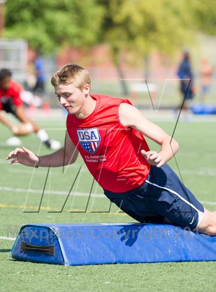 Thumbnail 1 in USA Football Regional Try-Outs (Colleyville, TX - Day 2) photogallery.