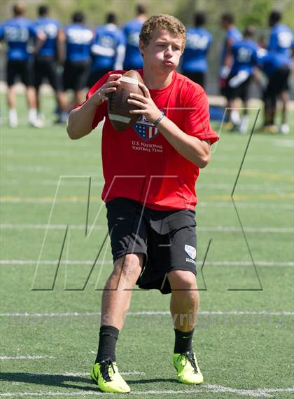 Thumbnail 1 in USA Football Regional Try-Outs (Colleyville, TX - Day 2) photogallery.
