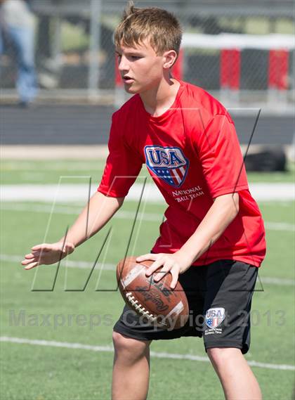 Thumbnail 2 in USA Football Regional Try-Outs (Colleyville, TX - Day 2) photogallery.