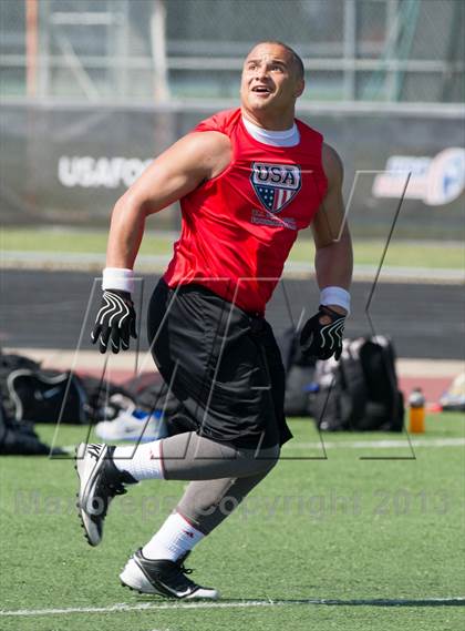 Thumbnail 1 in USA Football Regional Try-Outs (Colleyville, TX - Day 2) photogallery.