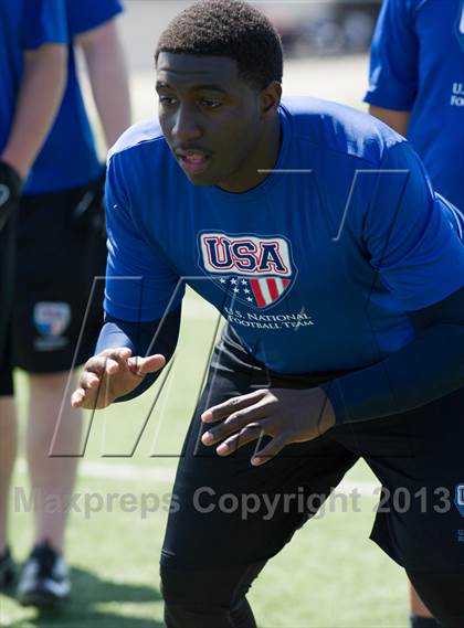 Thumbnail 2 in USA Football Regional Try-Outs (Colleyville, TX - Day 2) photogallery.
