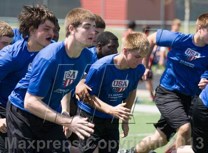 Thumbnail 3 in USA Football Regional Try-Outs (Colleyville, TX - Day 2) photogallery.