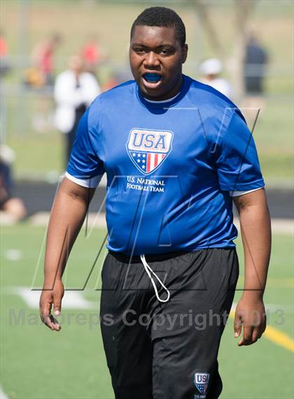 Thumbnail 1 in USA Football Regional Try-Outs (Colleyville, TX - Day 2) photogallery.