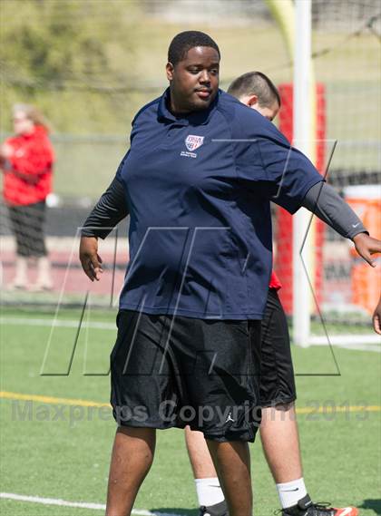 Thumbnail 1 in USA Football Regional Try-Outs (Colleyville, TX - Day 2) photogallery.