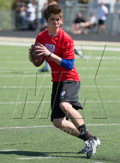 Thumbnail 2 in USA Football Regional Try-Outs (Colleyville, TX - Day 2) photogallery.