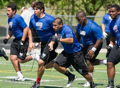 Thumbnail 2 in USA Football Regional Try-Outs (Colleyville, TX - Day 2) photogallery.