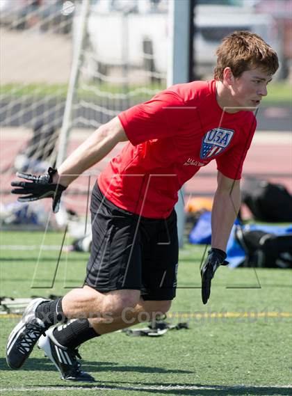 Thumbnail 1 in USA Football Regional Try-Outs (Colleyville, TX - Day 2) photogallery.