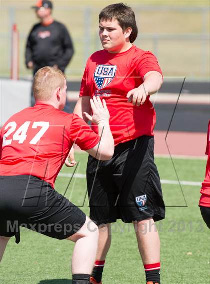 Thumbnail 3 in USA Football Regional Try-Outs (Colleyville, TX - Day 2) photogallery.