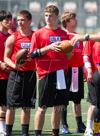 Thumbnail 1 in USA Football Regional Try-Outs (Colleyville, TX - Day 2) photogallery.