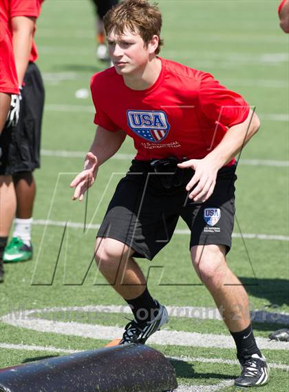 Thumbnail 2 in USA Football Regional Try-Outs (Colleyville, TX - Day 2) photogallery.
