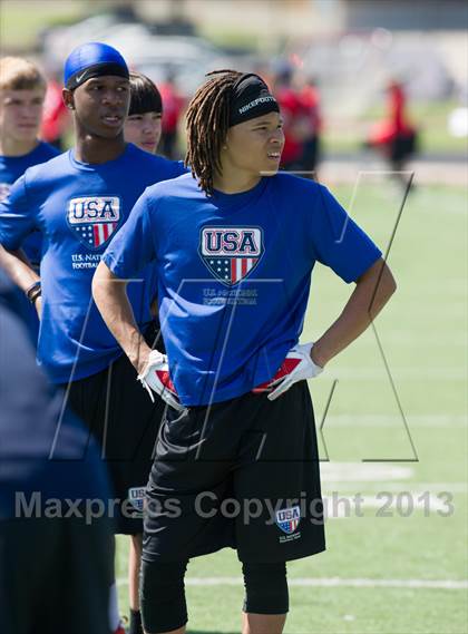 Thumbnail 2 in USA Football Regional Try-Outs (Colleyville, TX - Day 2) photogallery.