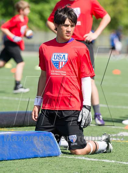 Thumbnail 2 in USA Football Regional Try-Outs (Colleyville, TX - Day 2) photogallery.