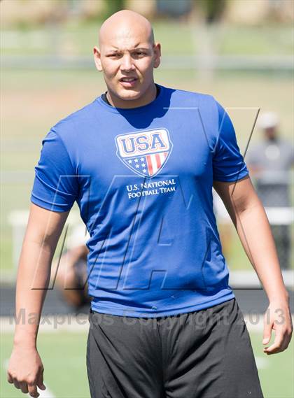 Thumbnail 2 in USA Football Regional Try-Outs (Colleyville, TX - Day 2) photogallery.