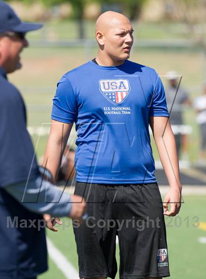 Thumbnail 3 in USA Football Regional Try-Outs (Colleyville, TX - Day 2) photogallery.