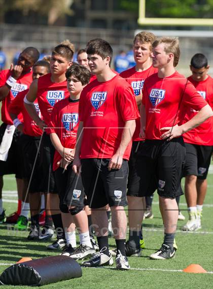 Thumbnail 1 in USA Football Regional Try-Outs (Colleyville, TX - Day 2) photogallery.