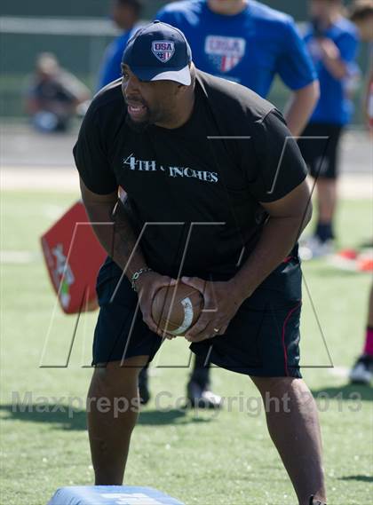 Thumbnail 2 in USA Football Regional Try-Outs (Colleyville, TX - Day 2) photogallery.