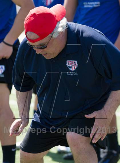 Thumbnail 1 in USA Football Regional Try-Outs (Colleyville, TX - Day 2) photogallery.