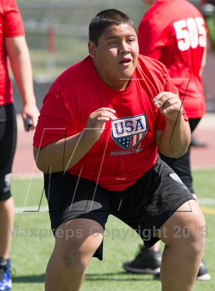 Thumbnail 2 in USA Football Regional Try-Outs (Colleyville, TX - Day 2) photogallery.