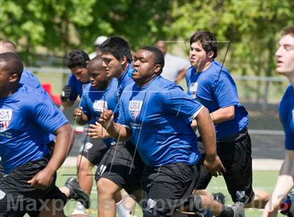 Thumbnail 1 in USA Football Regional Try-Outs (Colleyville, TX - Day 2) photogallery.